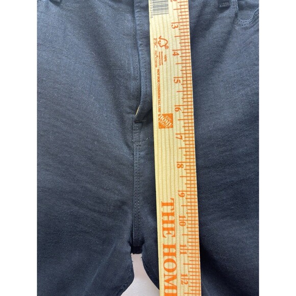 FRAME DENIM BLACK JEANS WOMEN ULTRA HIGH RISE SKINNY Cotton Blend Sz 32 - Picture 5 of 13